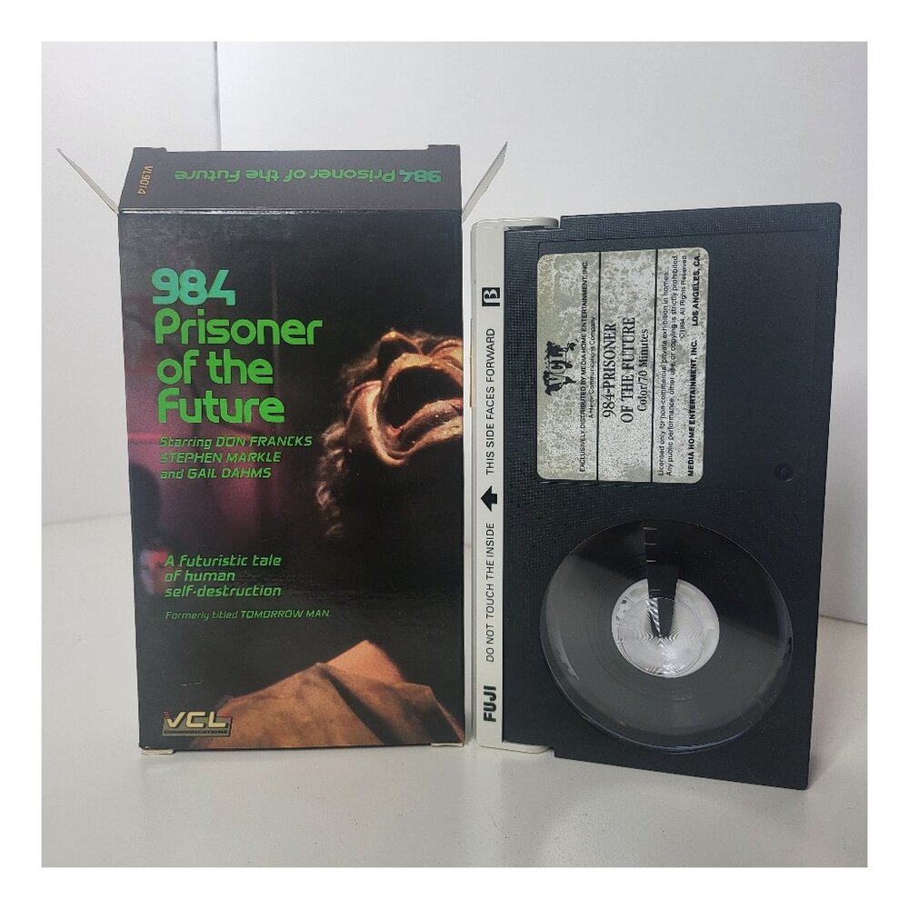 984 Prisoner of the Future BETA Tape Betamax (Not VHS)